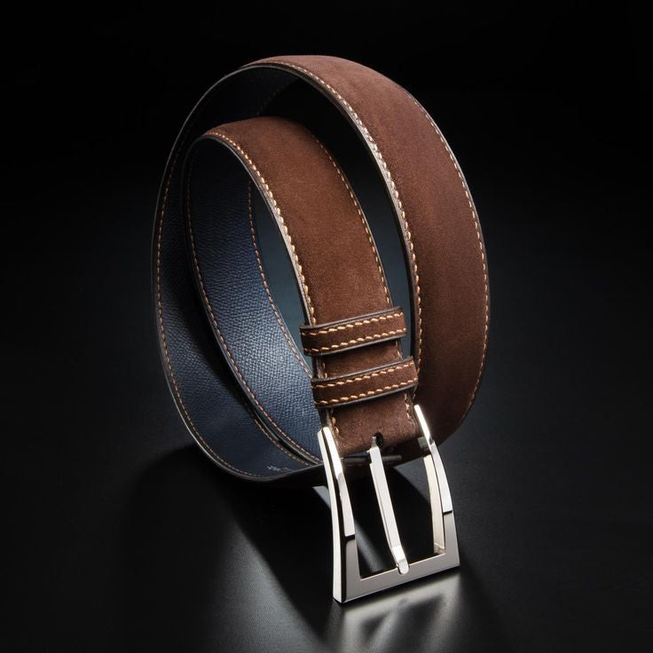 Black Japanese buffalo belt 3